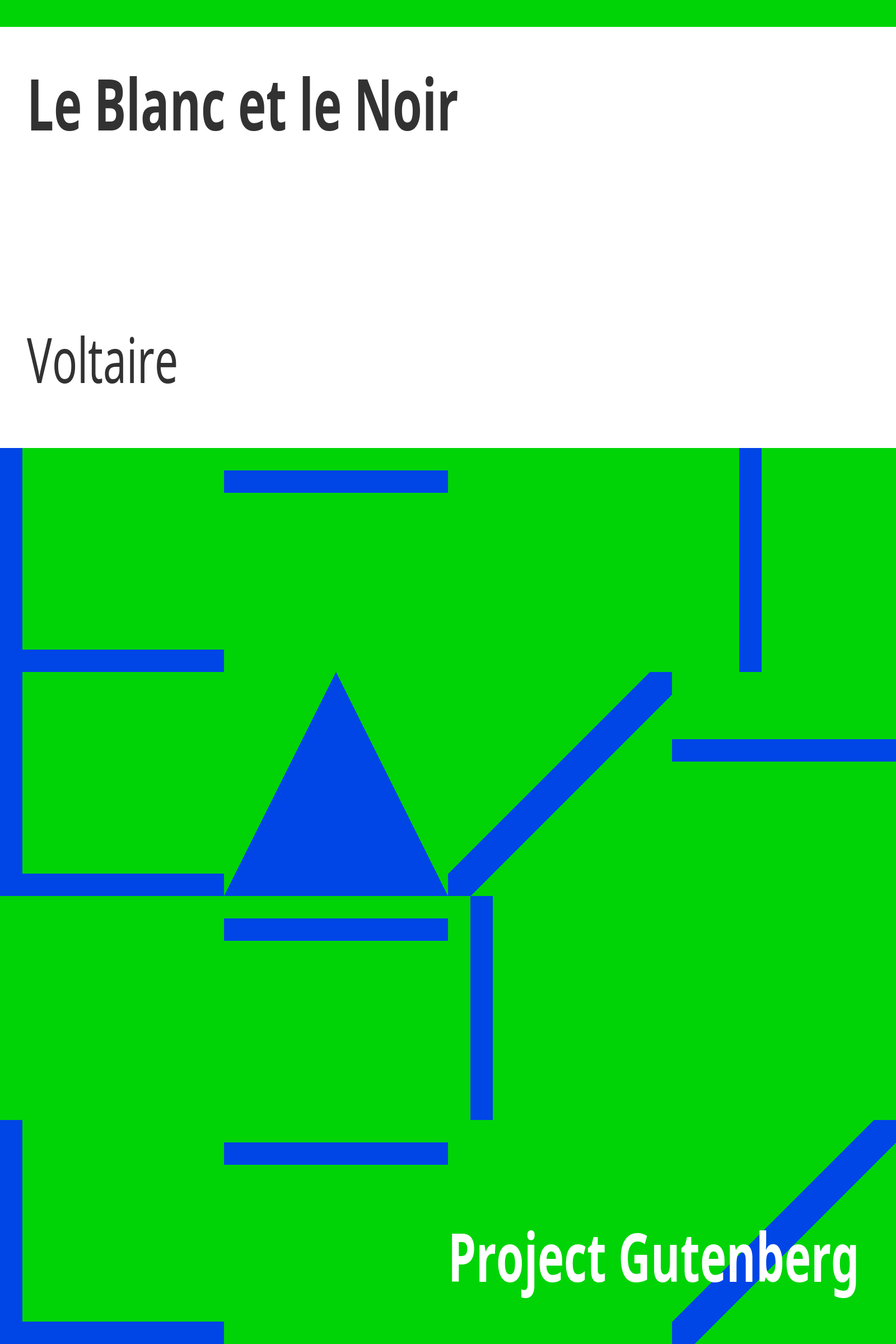Le Blanc et le Noir cover