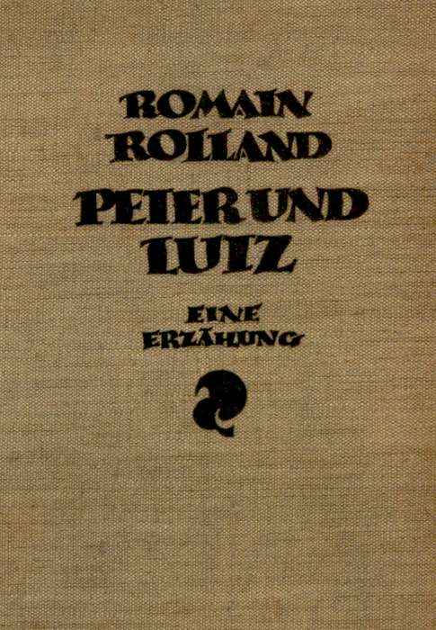 Peter und Lutz / Eine Erzählung mit sechzehn Holzschnitten von Frans Masereel cover