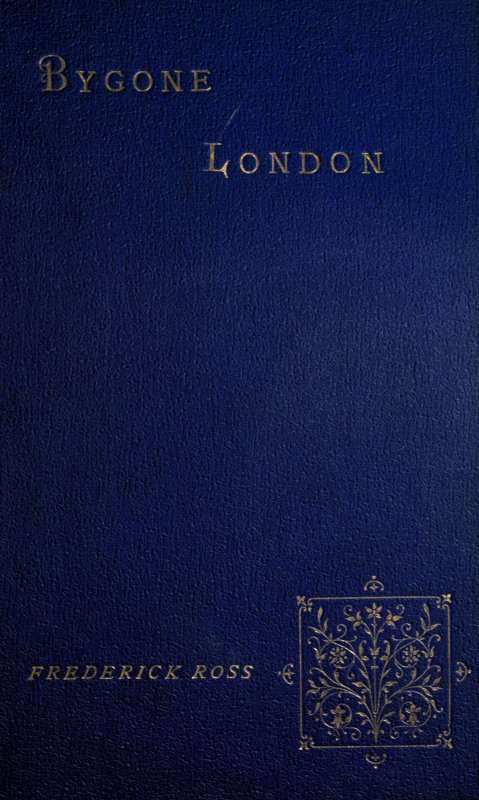 Bygone London cover