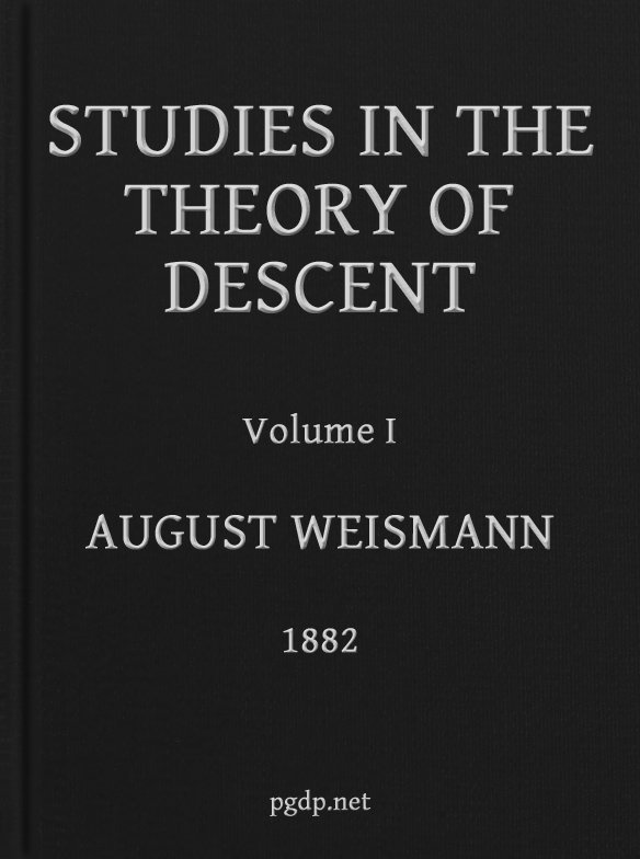 Studies in the Theory of Descent, Volume I cover