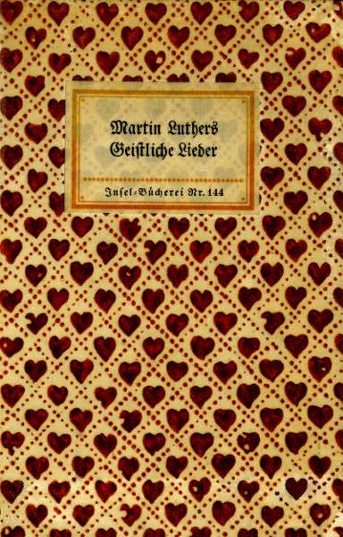 Martin Luthers Geistliche Lieder cover