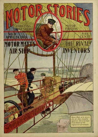 Motor Matt's Air Ship; or, The Rival Inventors cover
