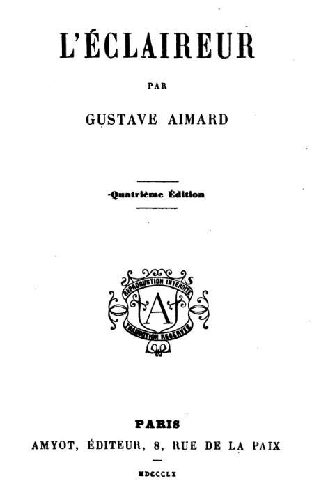 L'éclaireur cover