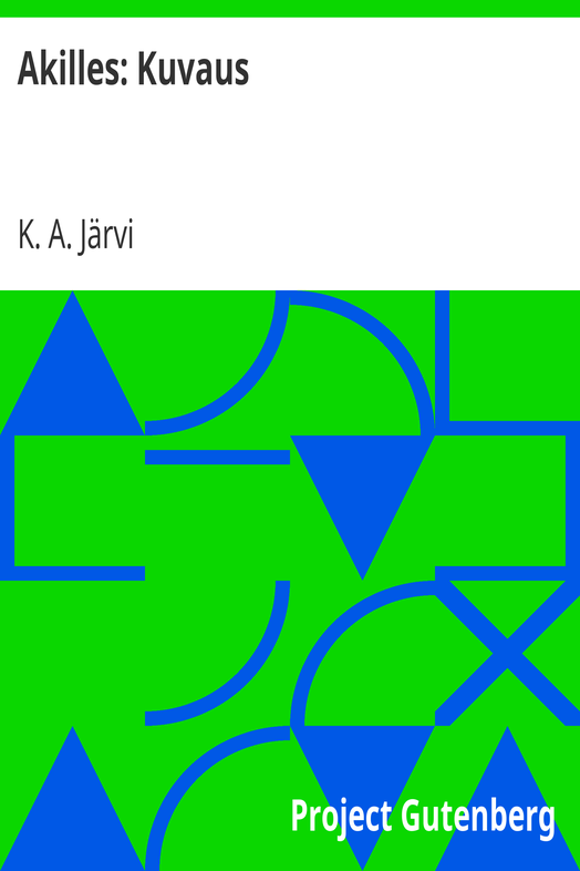 Akilles: Kuvaus cover
