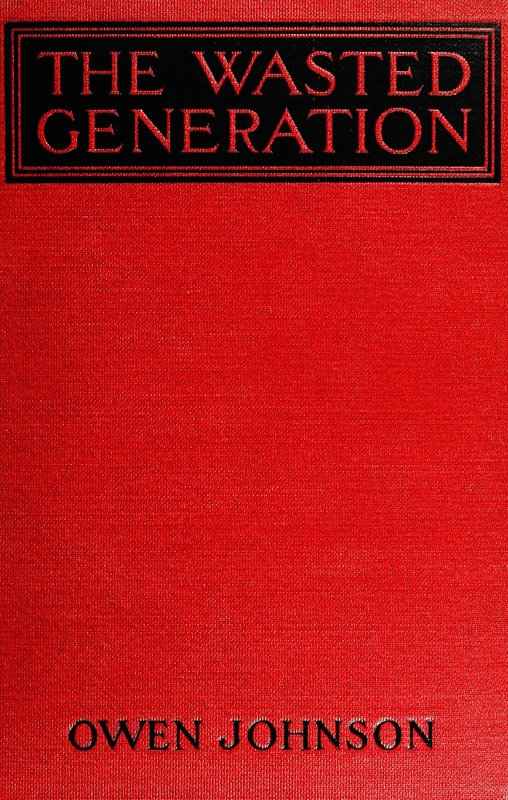 The Wasted Generation cover