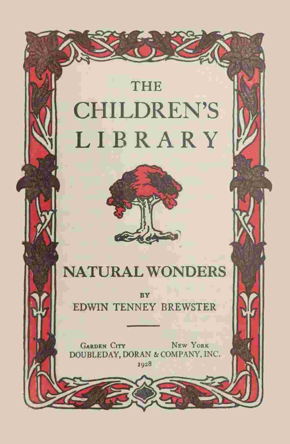 Natural Wonders cover