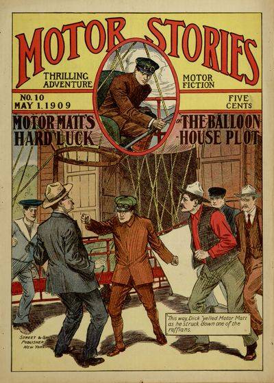 Motor Matt's Hard Luck; or, The Balloon-House Plot cover