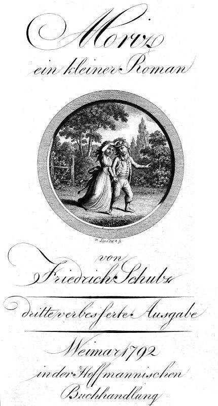 Moriz: ein kleiner Roman cover
