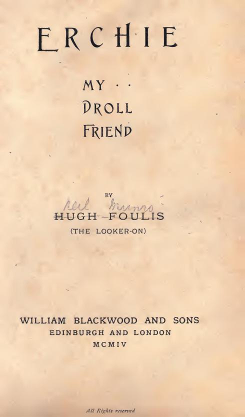 Erchie, My Droll Friend cover