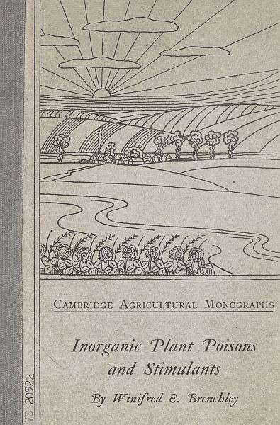 Inorganic Plant Poisons and Stimulants cover