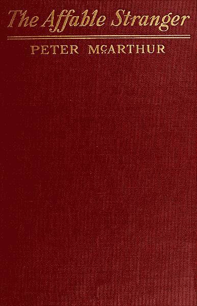The Affable Stranger cover