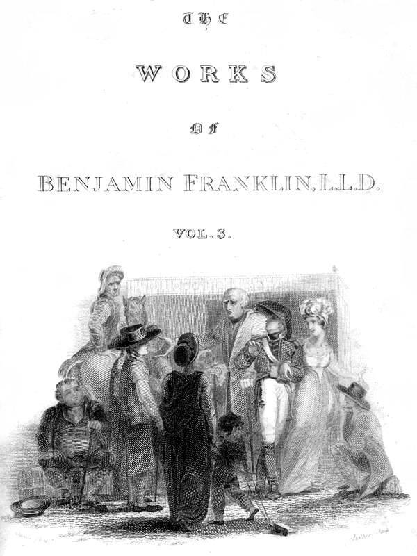 The Complete Works in Philosophy, Politics and Morals of the late Dr. Benjamin Franklin, Vol. 3 [of 3] cover