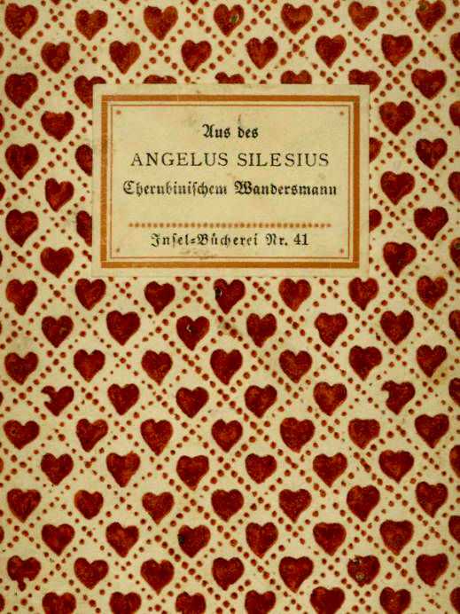 Aus des Angelus Silesius Cherubinischem Wandersmann cover