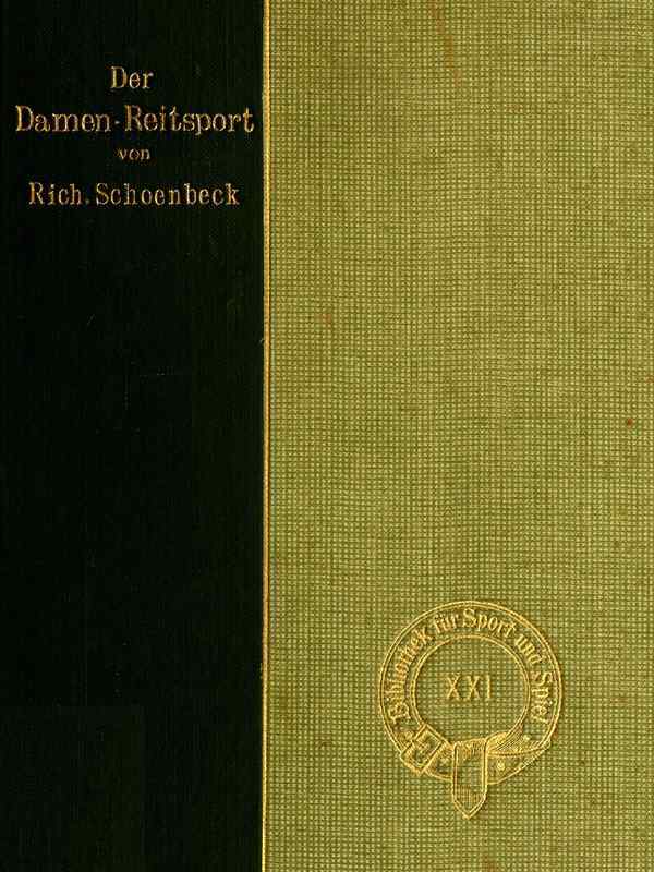 Der Damen-Reitsport cover