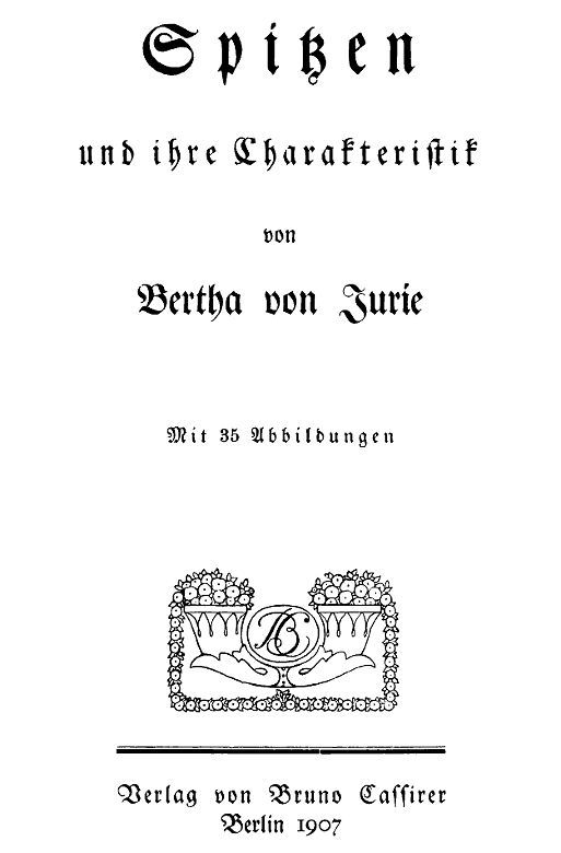 Spitzen und ihre Charakteristik cover