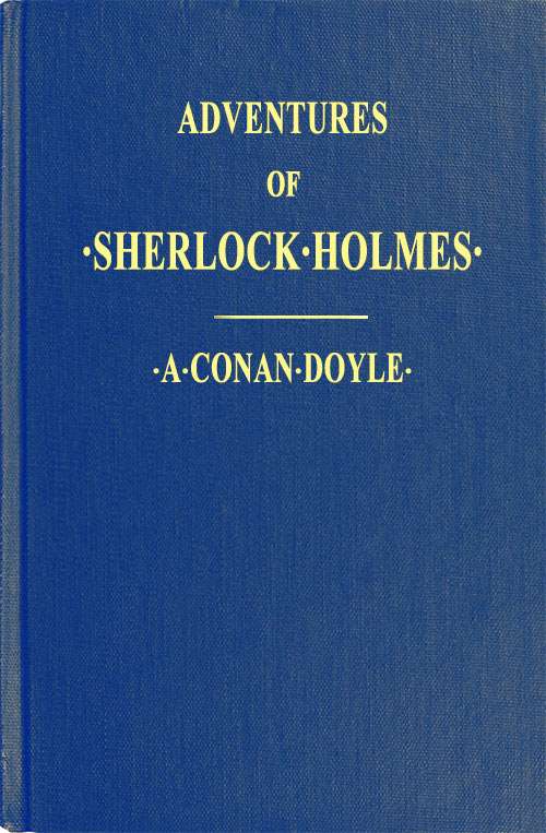 Adventures of Sherlock Holmes / Illustrated cover