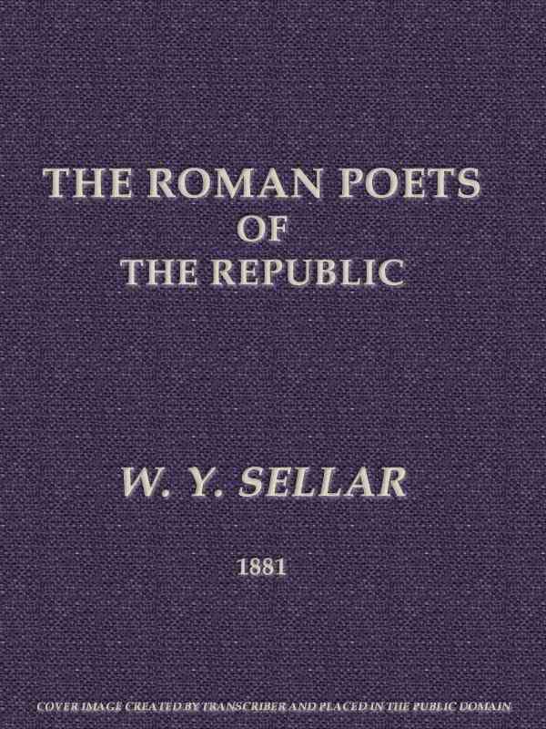 The Roman Poets of the Republic, 2nd edition cover