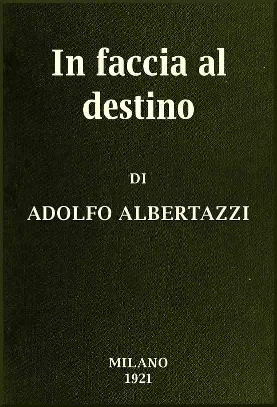 In faccia al destino cover