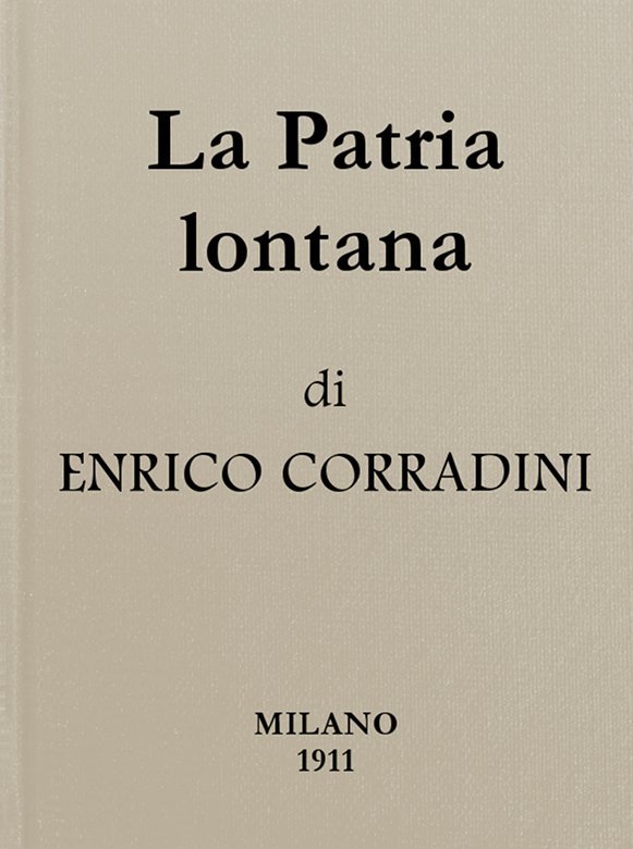 La Patria lontana cover