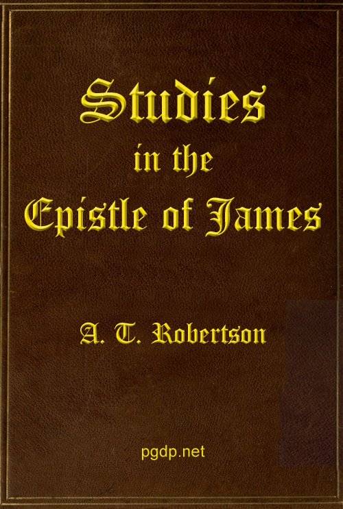 Studies in the Epistle of James cover