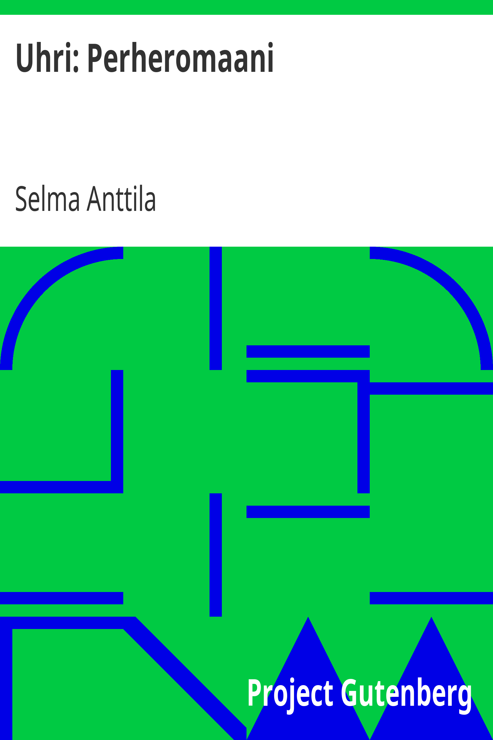Uhri: Perheromaani cover