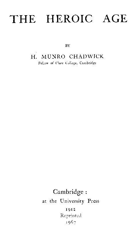 The Heroic Age cover