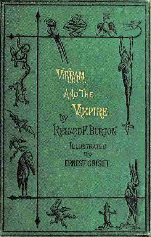 Vikram and the Vampire; or, Tales of Hindu Devilry cover