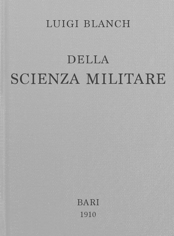 Della scienza militare cover