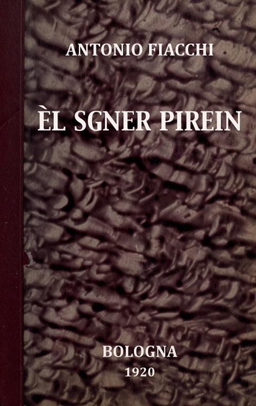 Èl Sgner Pirein cover