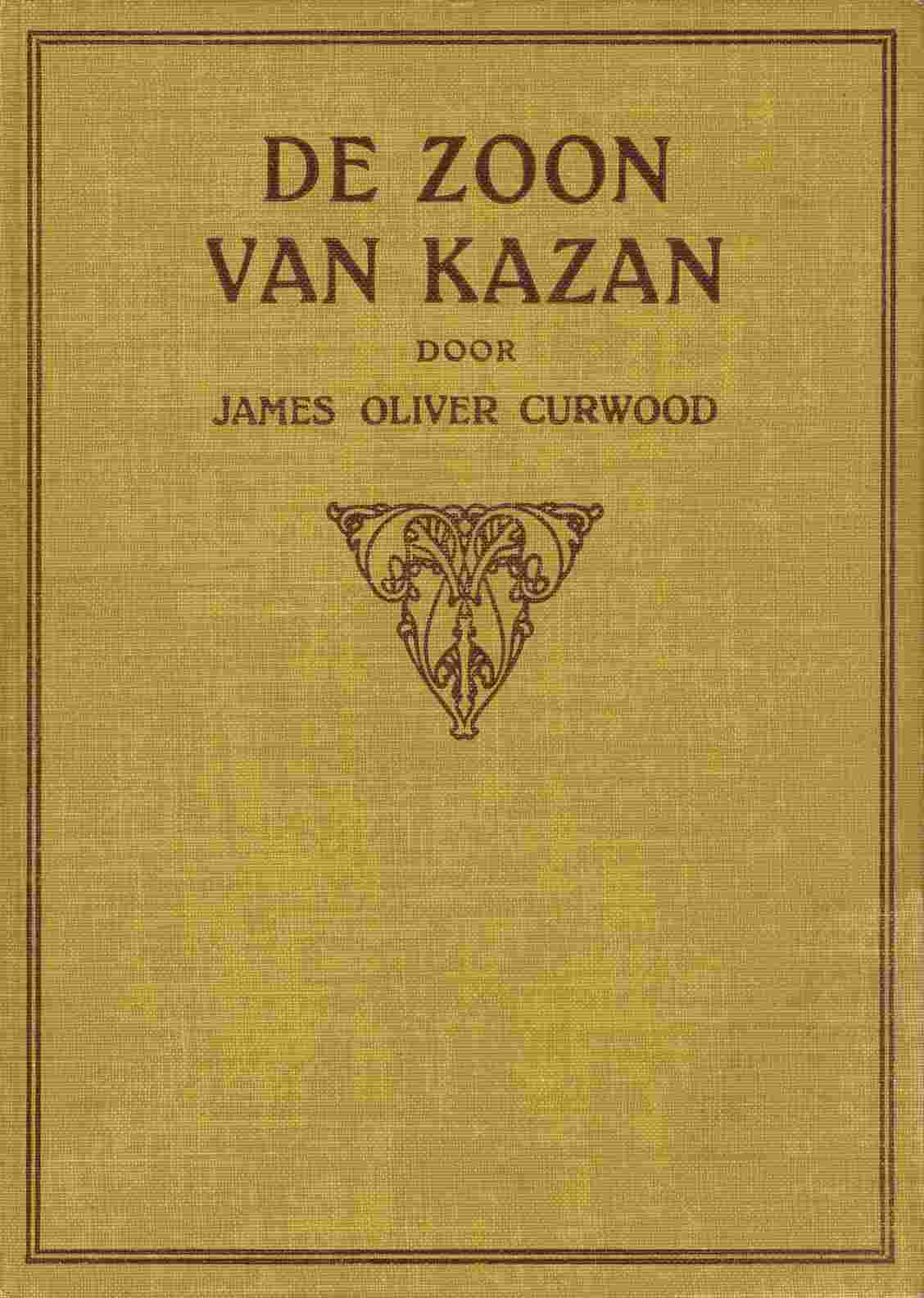 De zoon van Kazan cover