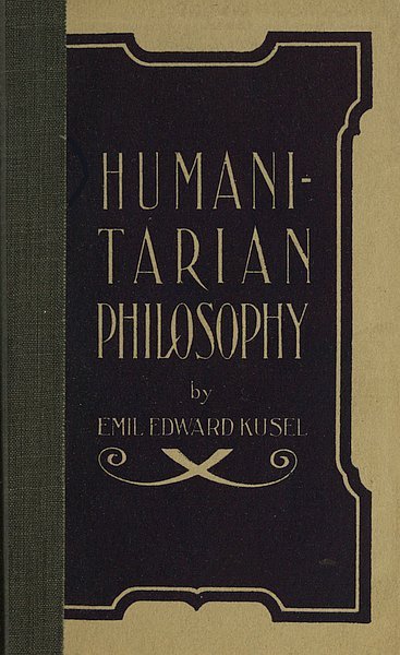 Humanitarian Philosophy, 4th Edition cover
