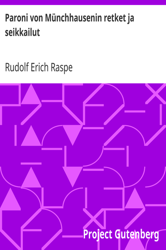 Paroni von Münchhausenin retket ja seikkailut cover