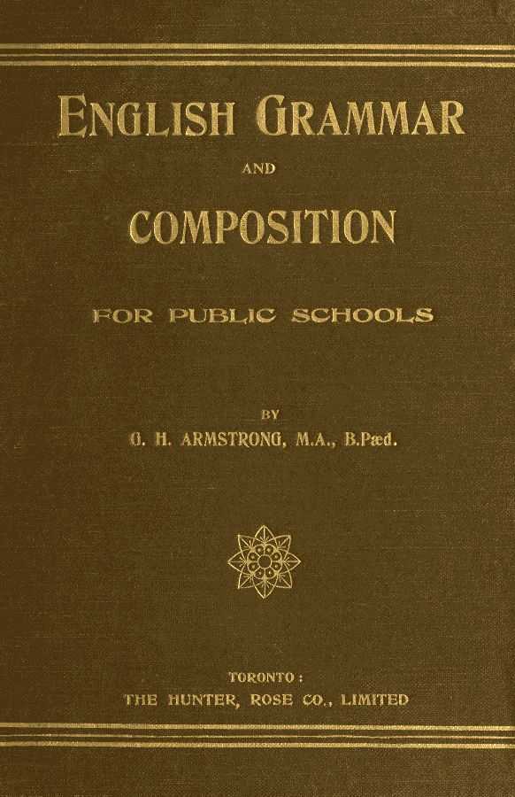 English Grammar and Composition for Public Schools cover