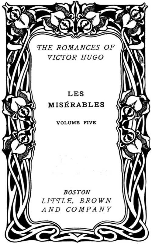 Les Misérables, v. 5/5: Jean Valjean cover