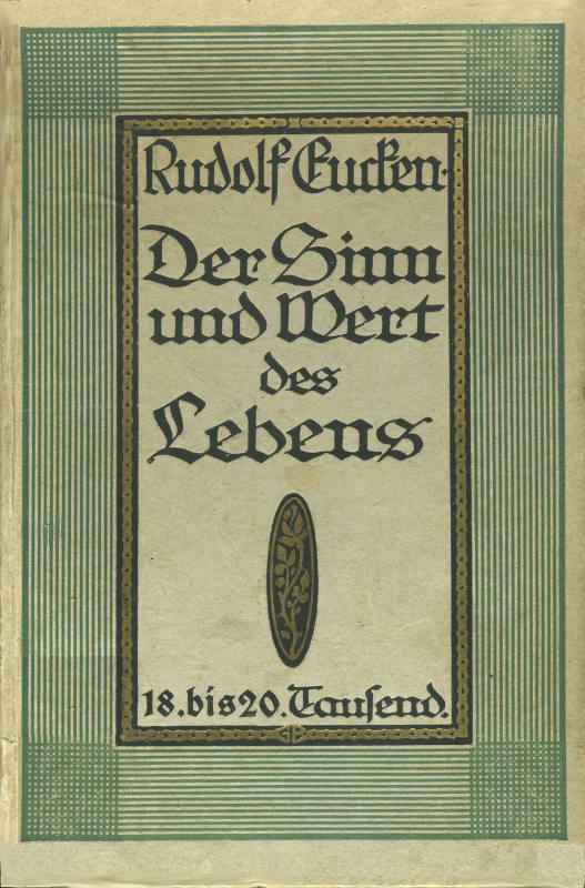 Der Sinn und Wert des Lebens cover