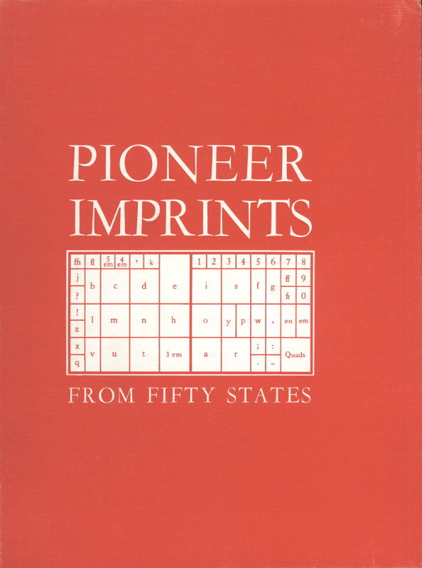 Pioneer Imprints from Fifty States cover
