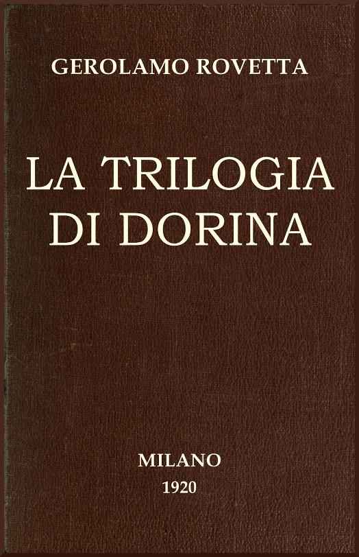 La trilogia di Dorina: Commedia in 3 atti cover