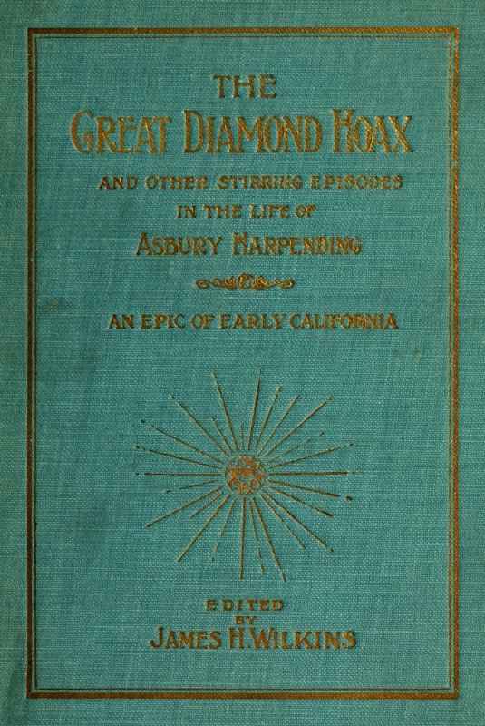 The great diamond hoax cover