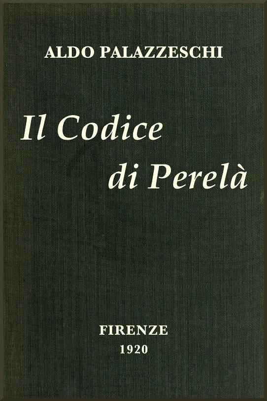 Il codice di Perelà cover
