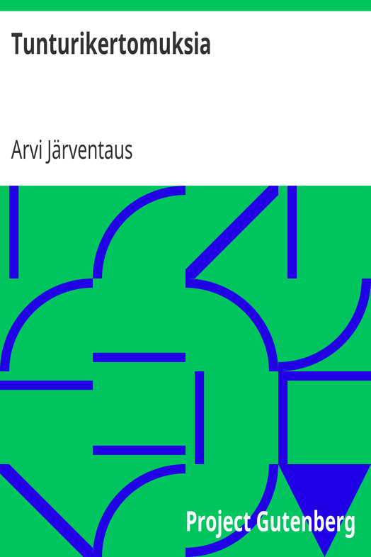 Tunturikertomuksia cover