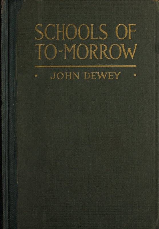 Schools of to-morrow cover