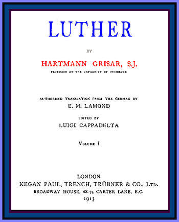 Luther, vol. 1 of 6 cover