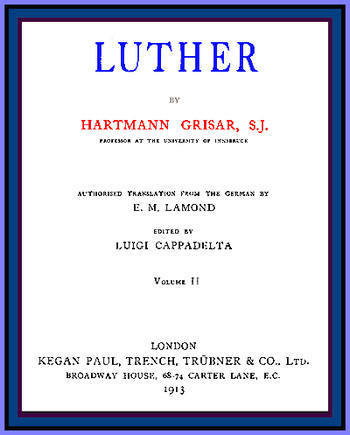 Luther, vol. 2 of 6 cover