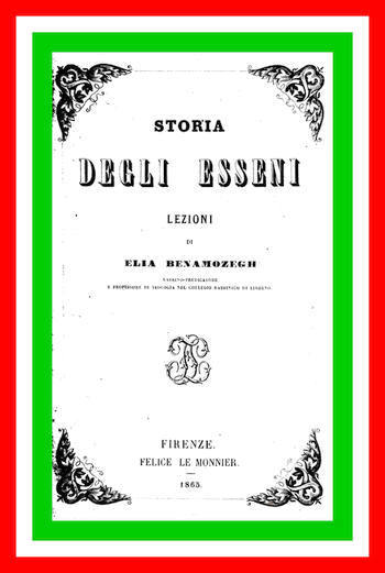 Storia degli Esseni: Lezioni cover