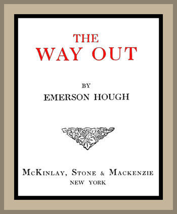 The Way Out cover