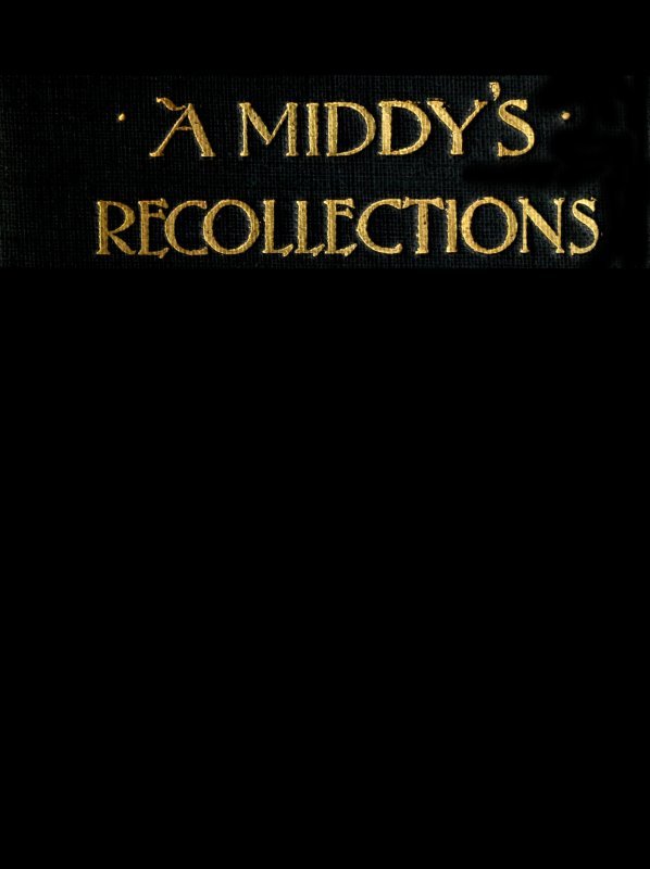 A Middy's Recollections, 1853-1860 cover