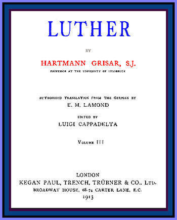 Luther, vol. 3 of 6 cover