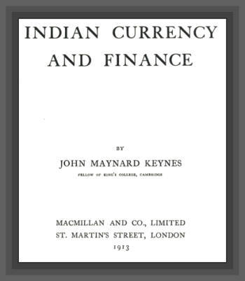 Indian Currency and Finance cover