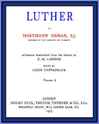 Luther, vol. 5 of 6 cover