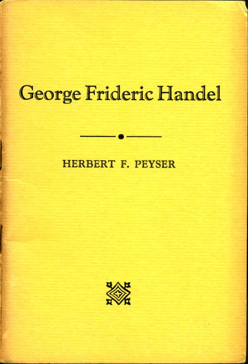 George Frideric Handel cover